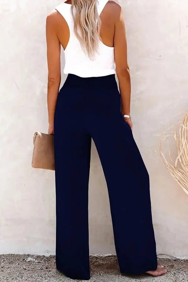 Sage Breeze High-Waist Pants Jasmine's Boutique Australia
