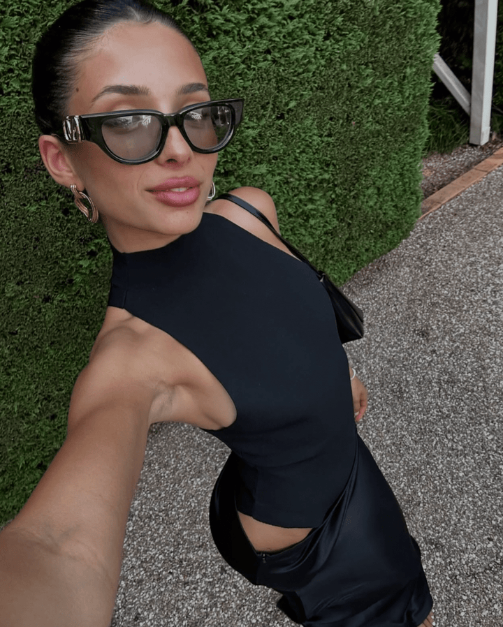 Faye | Asymmetrical Maxi Dress Liora Lane Boutique