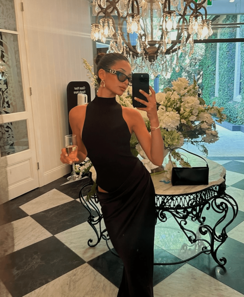Faye | Asymmetrical Maxi Dress Liora Lane Boutique
