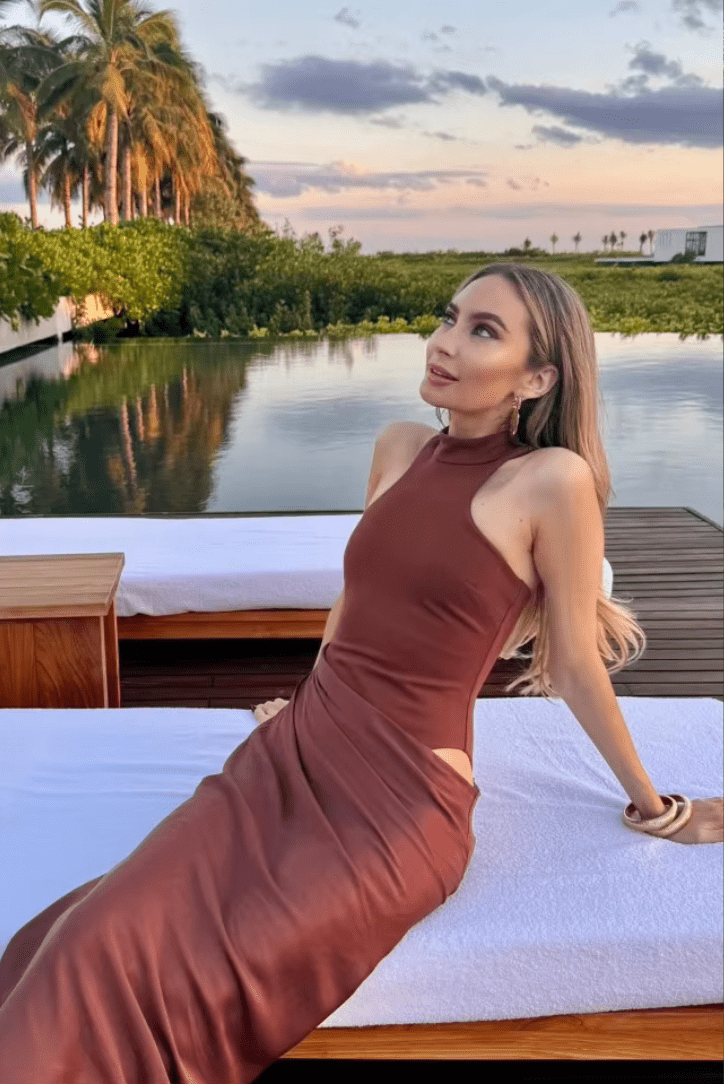 Faye | Asymmetrical Maxi Dress Liora Lane Boutique