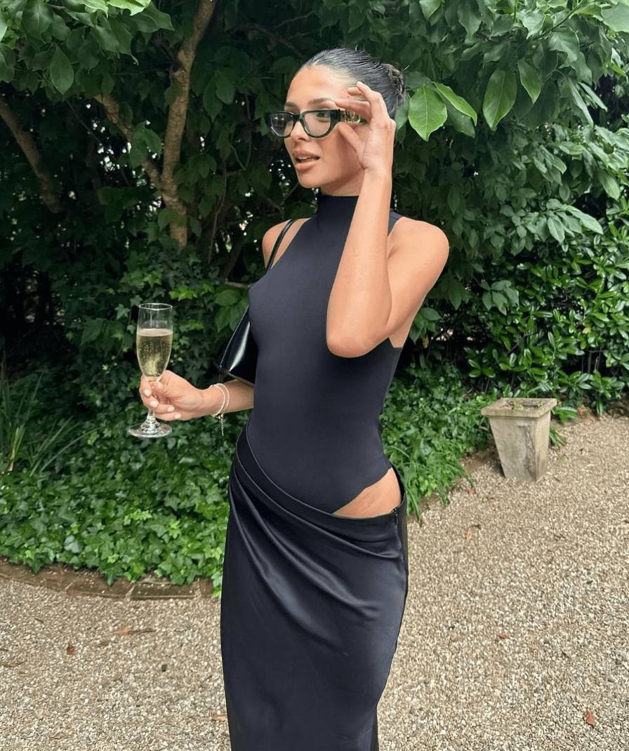 Faye | Asymmetrical Maxi Dress Liora Lane Boutique