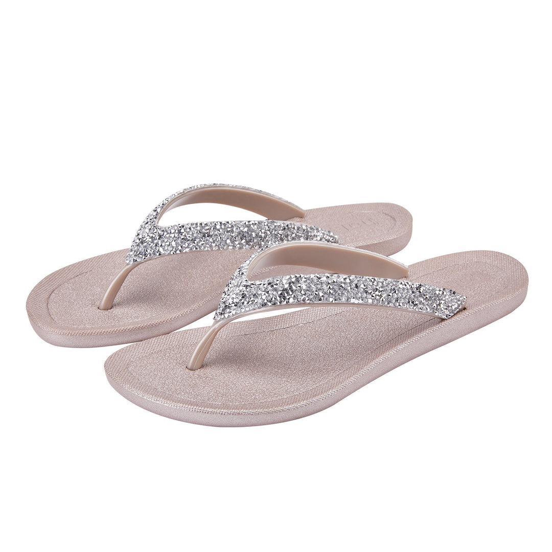 Sparkle Glow Flip Flops Jasmine's Boutique Australia