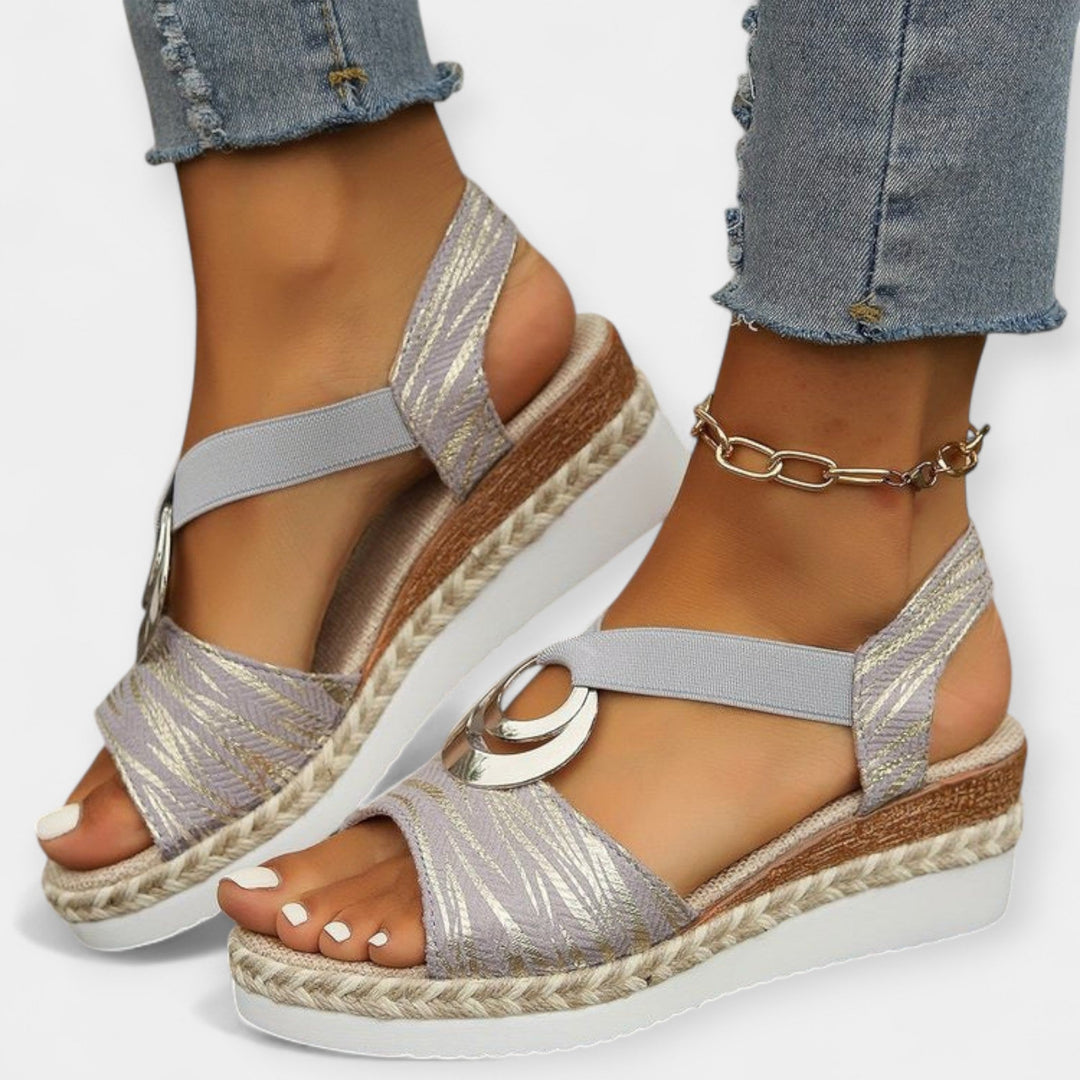 Roman Braided Sandals Liora Lane Boutique