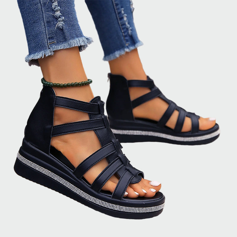 Strappy Platform Sandals Jasmine's Boutique Australia