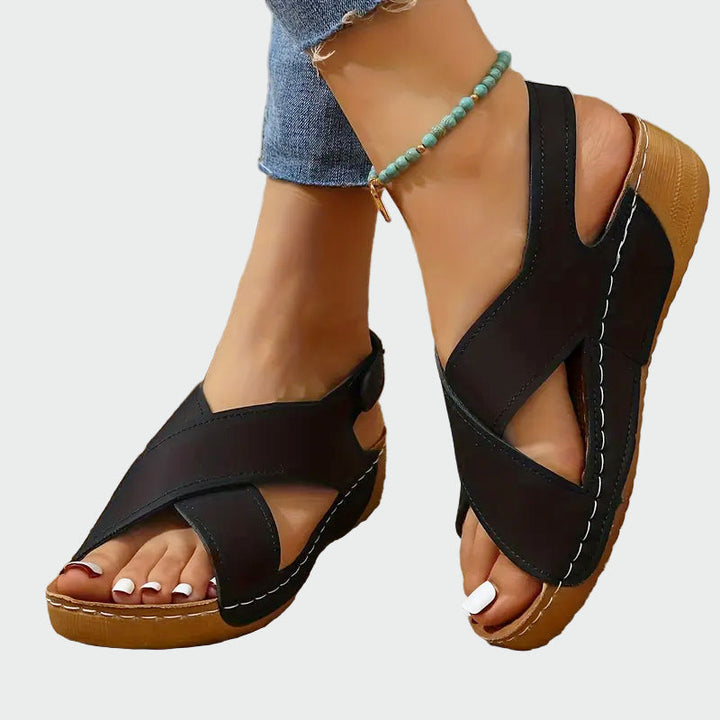 Cross-Strap Everyday Comfort Sandals Jasmine's Boutique Australia