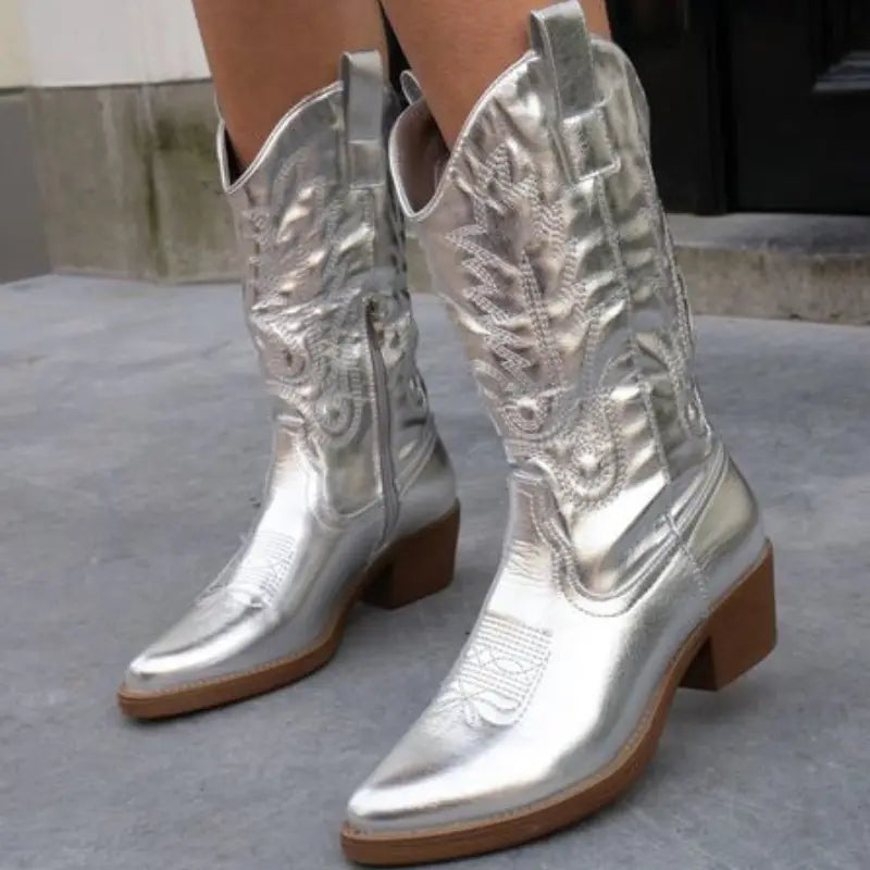 Rose Sunset Western Boots  html Copy Edit Jasmine's Boutique Australia