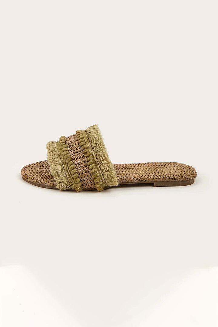 Fringe | Slippers Liora Lane Boutique
