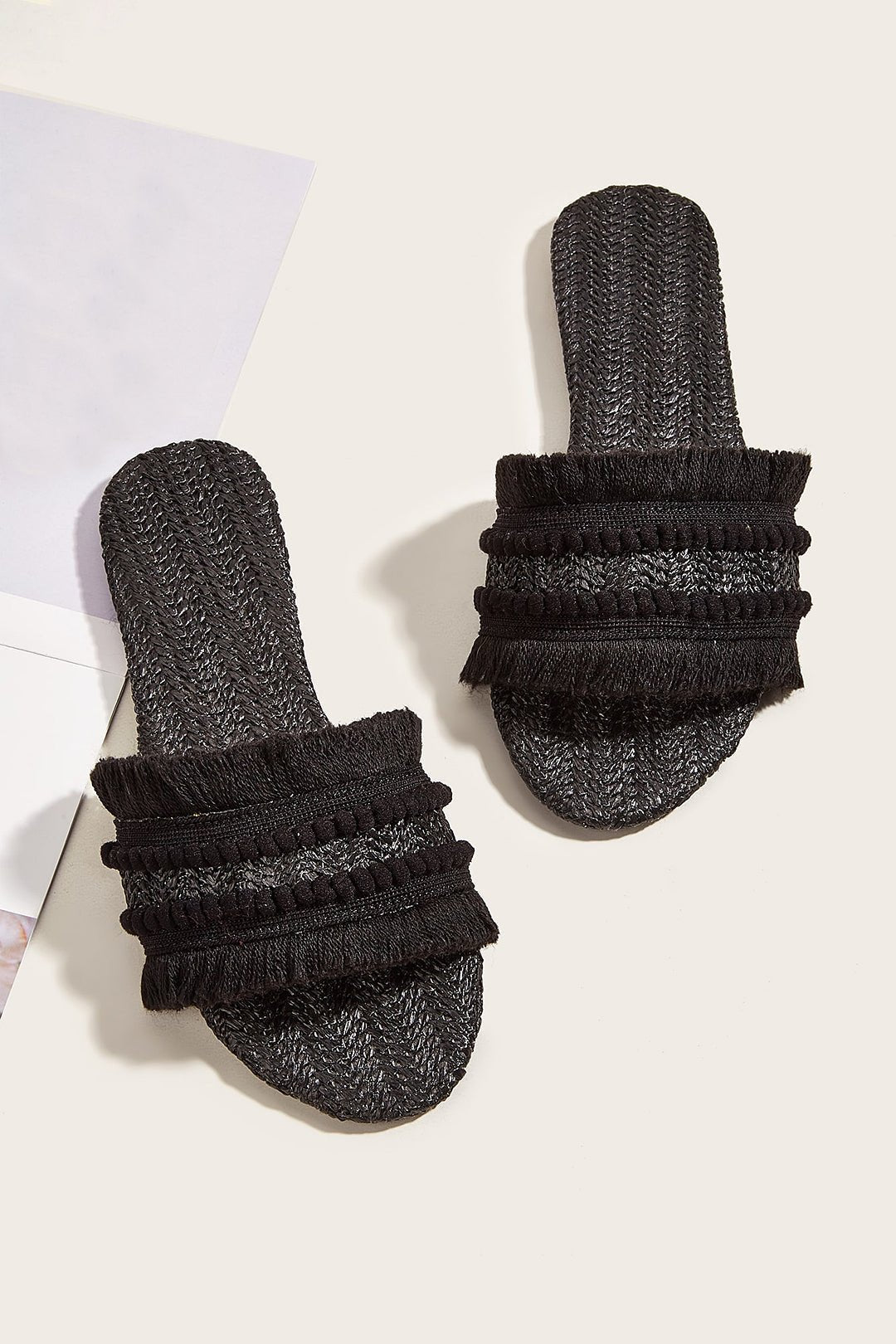Fringe | Slippers Liora Lane Boutique