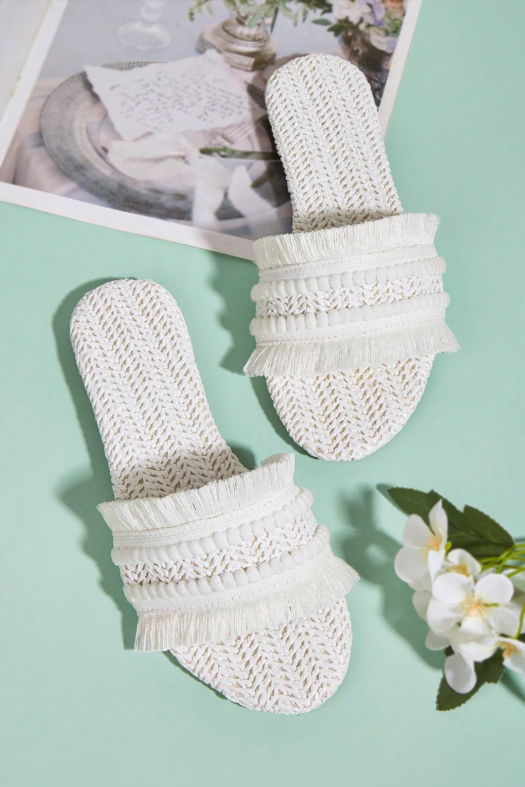 Fringe | Slippers Liora Lane Boutique