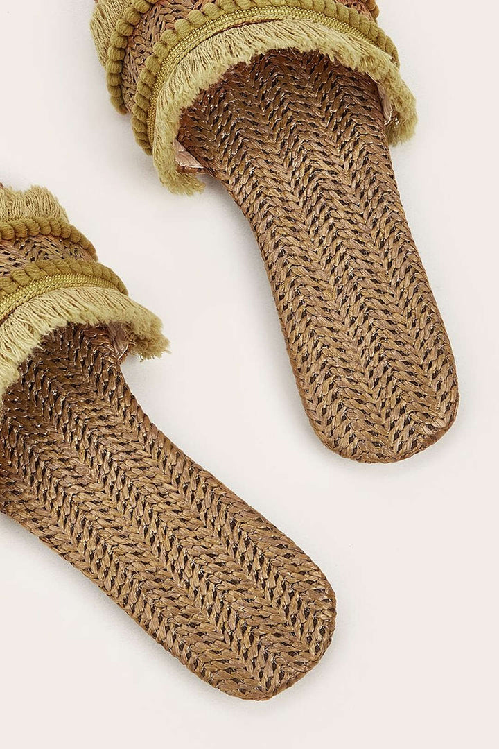 Fringe | Slippers Liora Lane Boutique