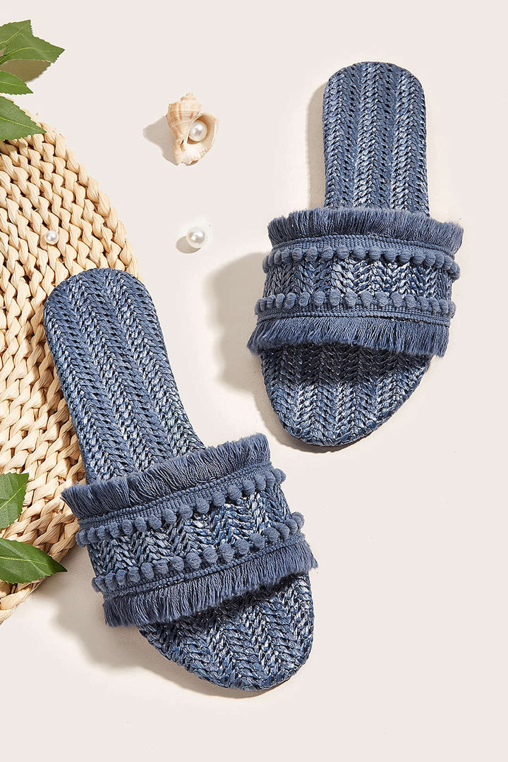 Fringe | Slippers Liora Lane Boutique