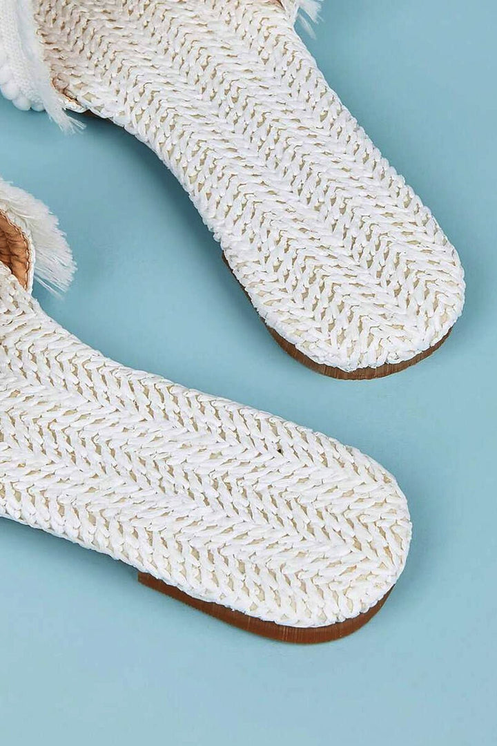 Fringe | Slippers Liora Lane Boutique