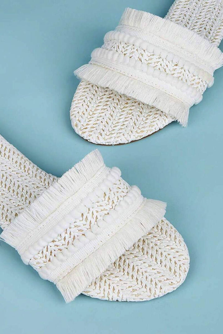 Fringe | Slippers Liora Lane Boutique