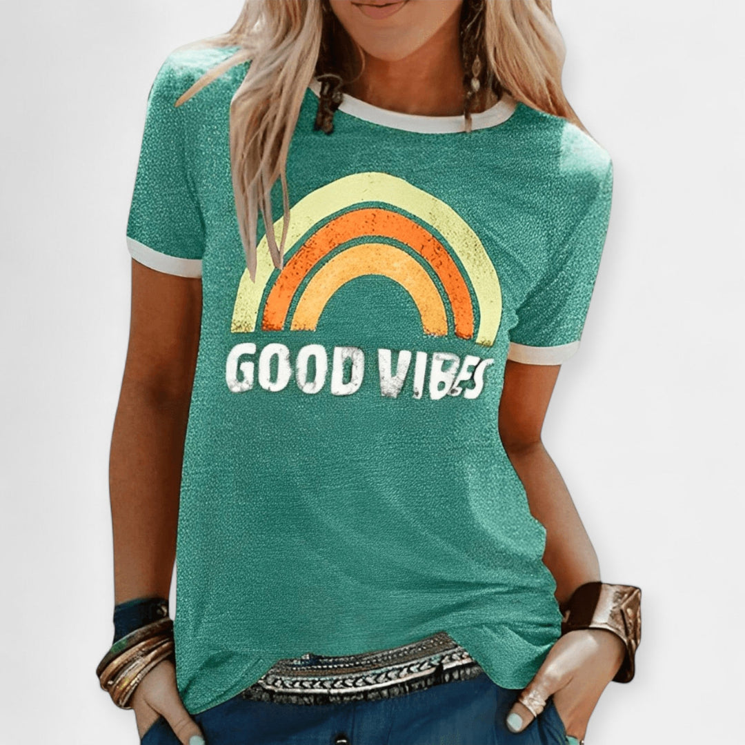 Good Vibes T-Shirt Jasmine's Boutique Australia