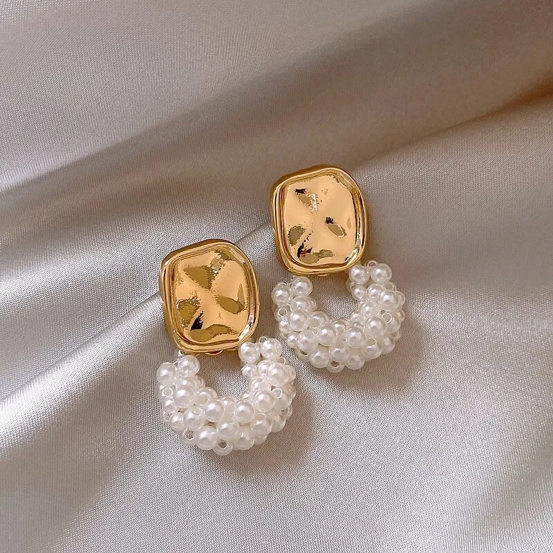 Elegant Small Pearls Earrings Jasmine's Boutique Australia