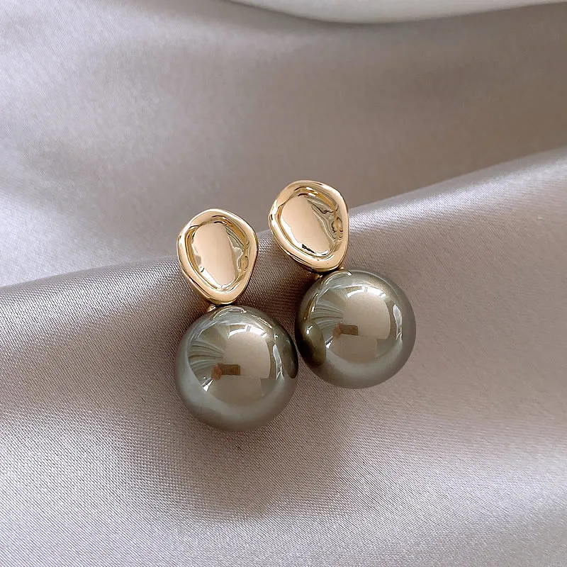 Elegant Colored Pearl Earrings Jasmine's Boutique Australia