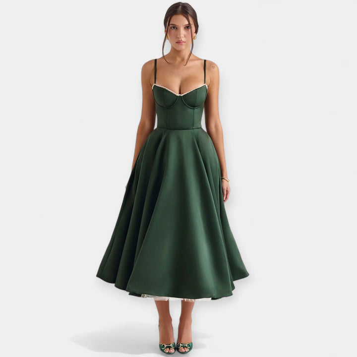 Midi Dress with Tulle and Style Jasmine's Boutique Australia