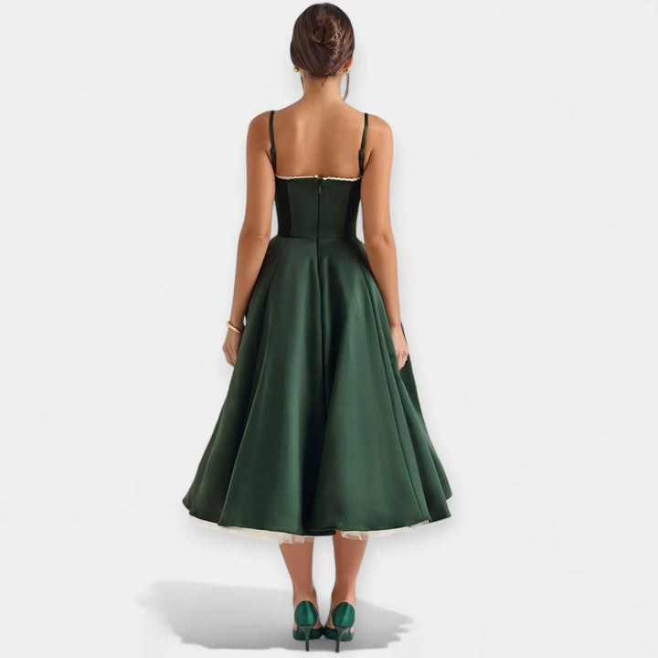 Midi Dress with Tulle and Style Jasmine's Boutique Australia