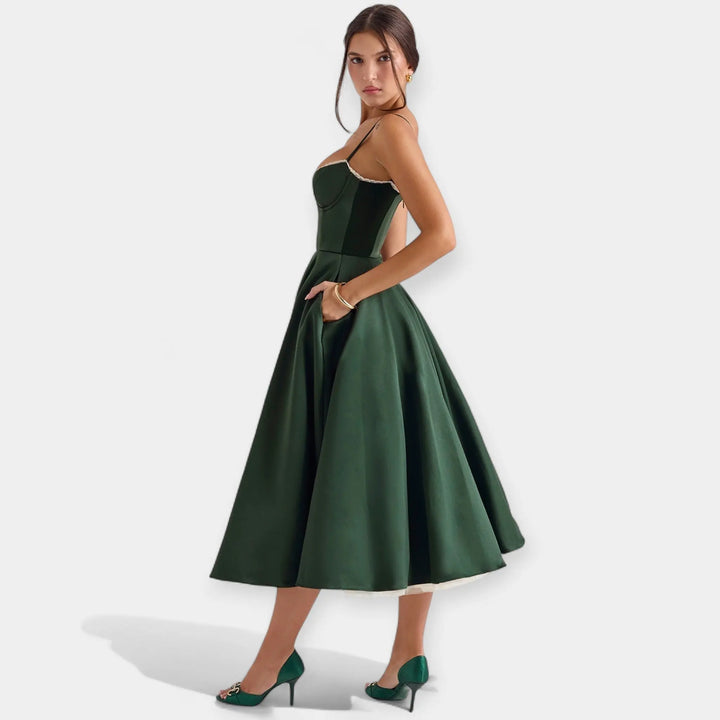 Midi Dress with Tulle and Style Jasmine's Boutique Australia