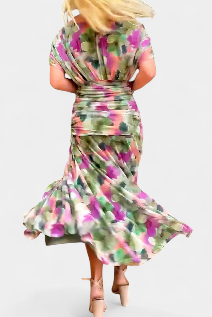 Aurora Floral Elegance Maxi Dress Jasmine's Boutique Australia