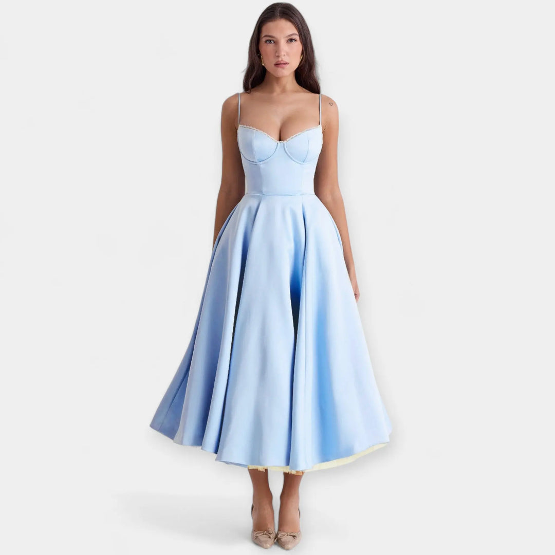 Midi Dress with Tulle and Style Jasmine's Boutique Australia