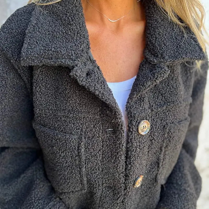 Golden Glow Teddy Jacket Jasmine's Boutique Australia