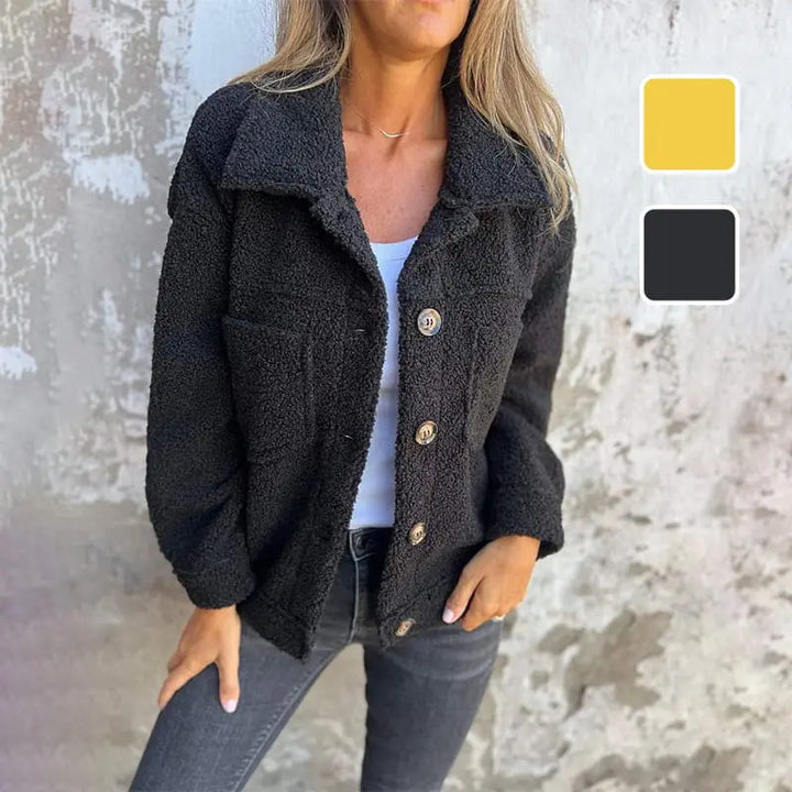 Golden Glow Teddy Jacket Jasmine's Boutique Australia