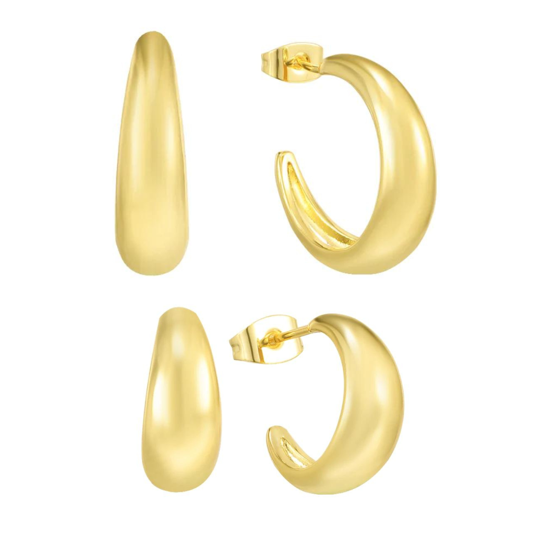 Earring Hoops Jasmine's Boutique Australia