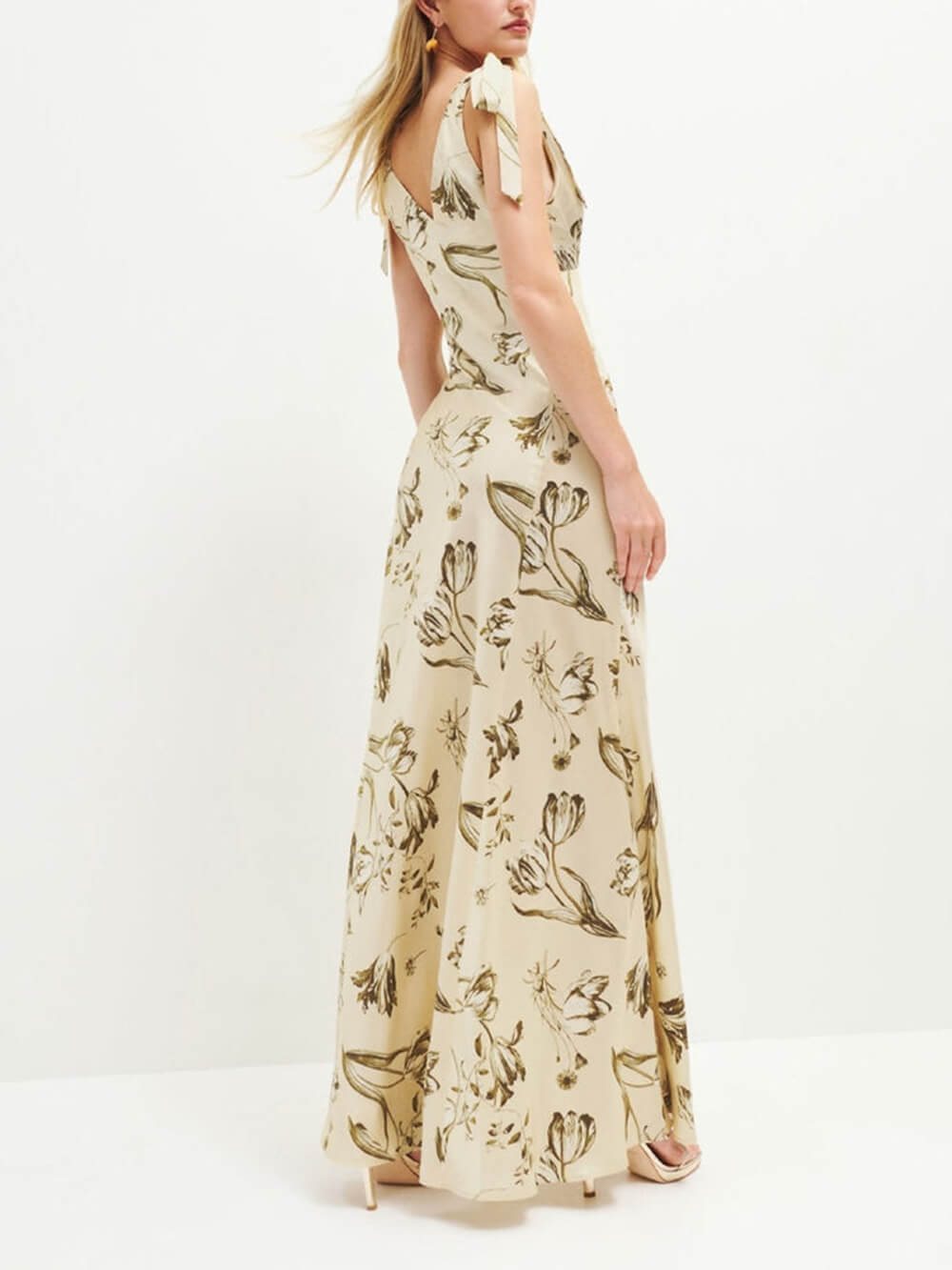 Leila Dress with Flare Knots Maxi Jasmine's Boutique Australia