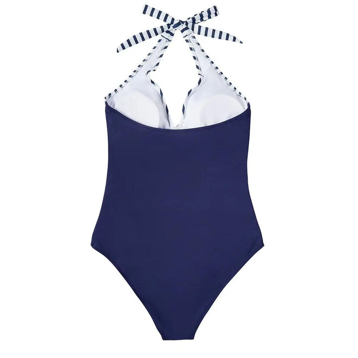 Sunset Palms Wrap Halter One-Piece Jasmine's Boutique Australia