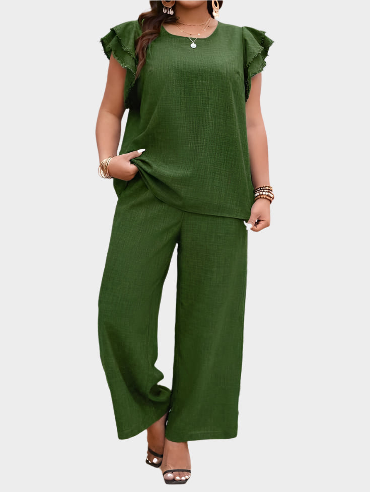 Linen Suit Set Jasmine's Boutique Australia