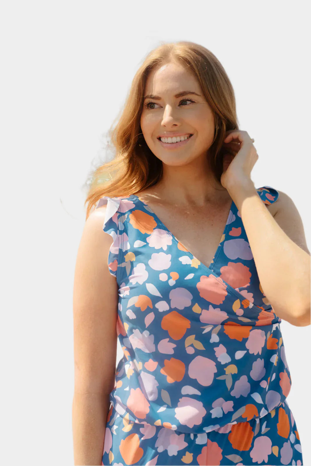 Swimsuit with Ruffles and Support Jasmine's Boutique Australia