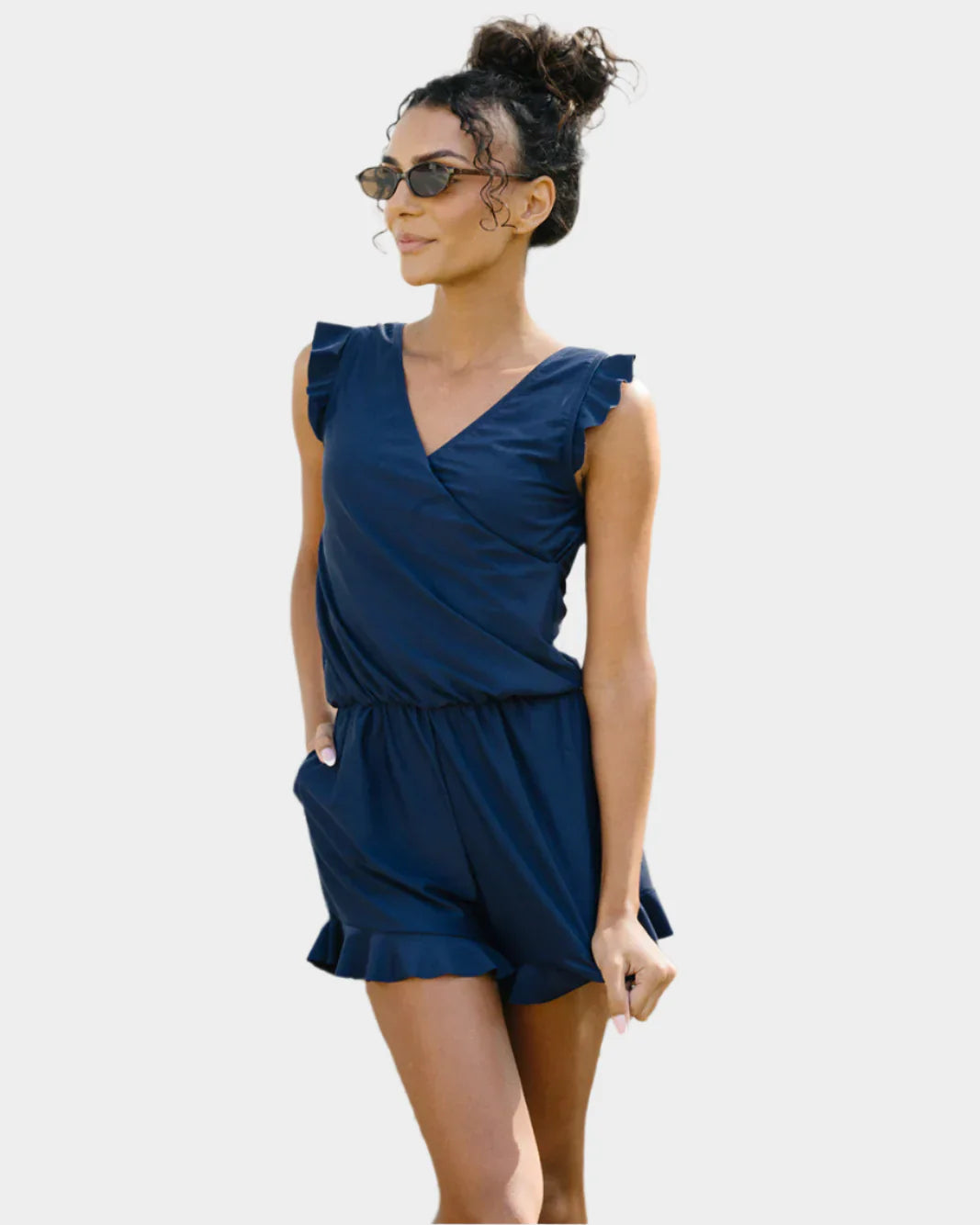 Swimsuit with Ruffles and Support Jasmine's Boutique Australia
