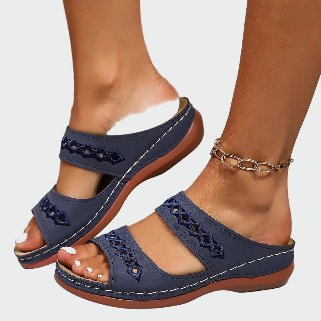 Double Strap Comfort Sandals Jasmine's Boutique Australia