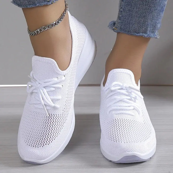 Black Knit Platform Sneakers Jasmine's Boutique Australia