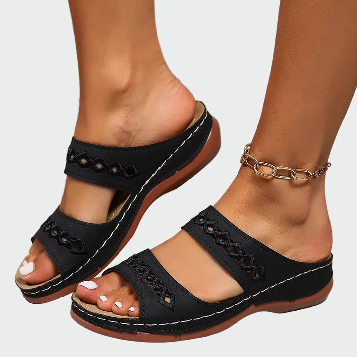 Double Strap Comfort Sandals Jasmine's Boutique Australia