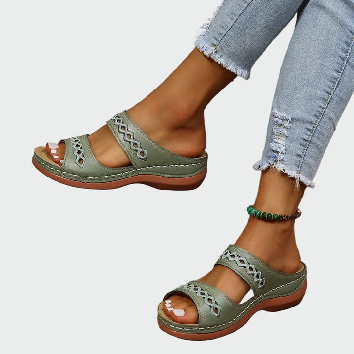 Double Strap Comfort Sandals Jasmine's Boutique Australia