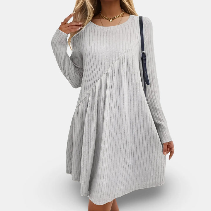 Cozy Ribbed A-Line Sweater Dress Jasmine's Boutique Australia