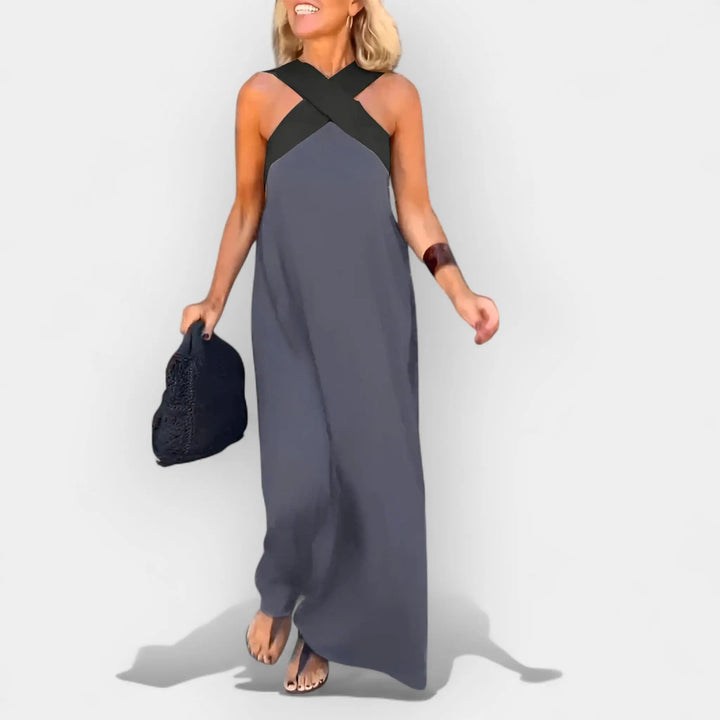 Airy Dress with Wrap Neckline Jasmine's Boutique Australia