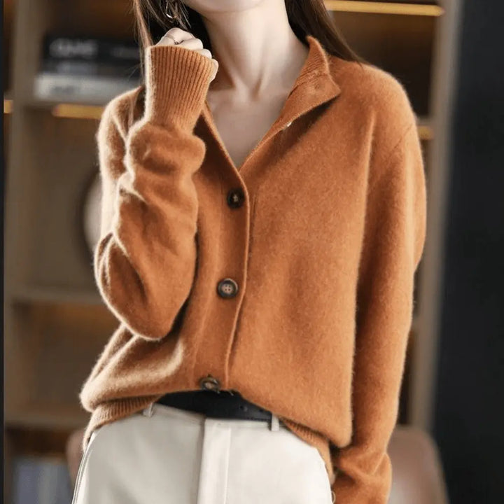 Elegant Soft-Touch Button Cardigan Jasmine's Boutique Australia