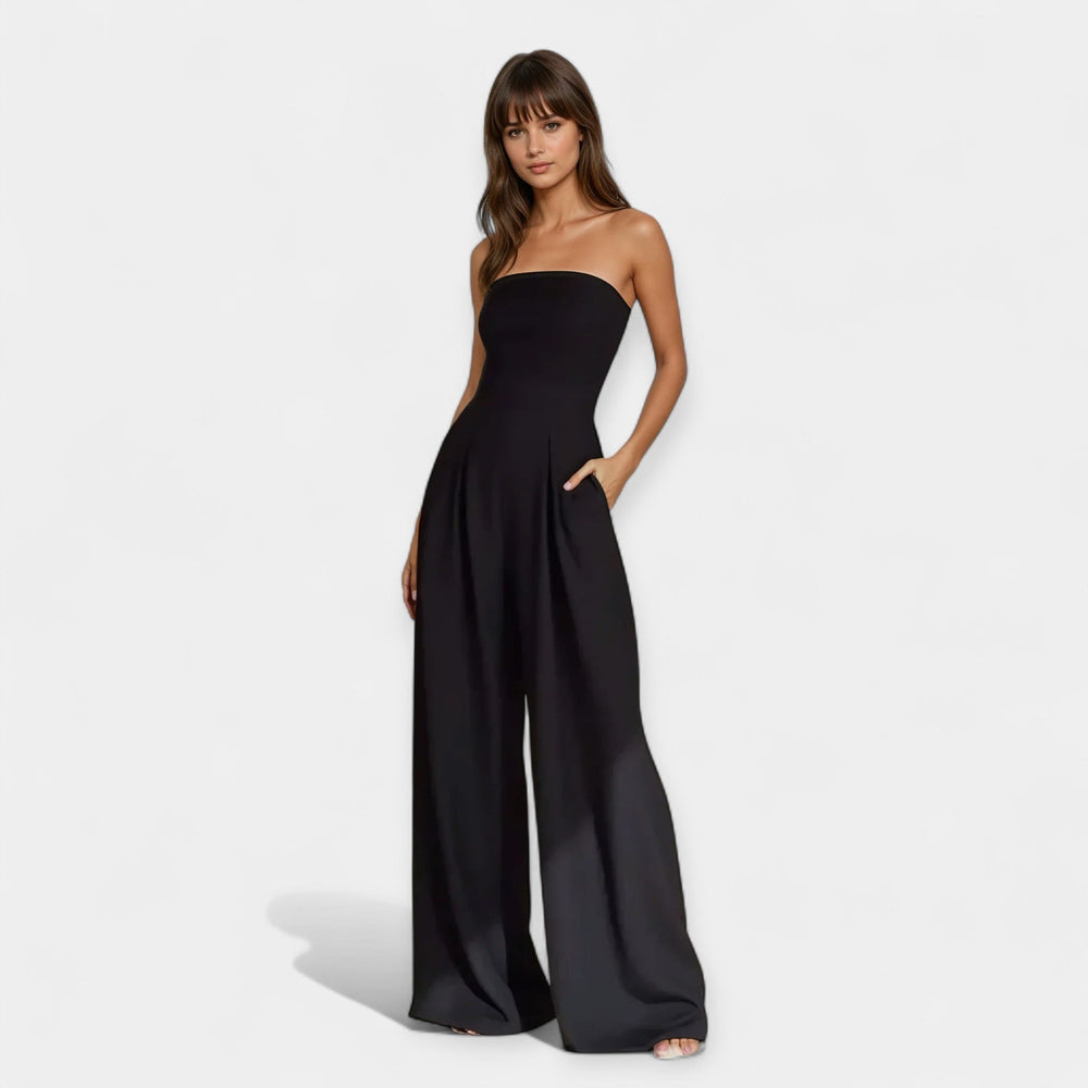Full-Length Jumpsuit with Strapless Corset Jasmine's Boutique Australia