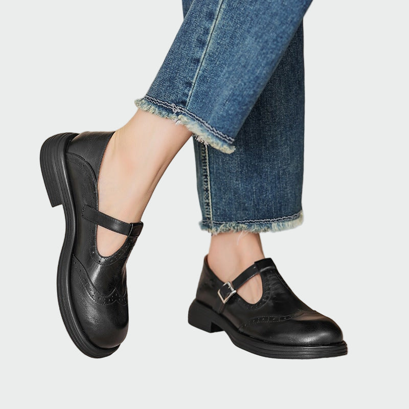 Verda Elegant Leather Shoe Jasmine's Boutique Australia