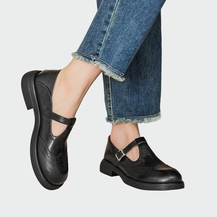 Verda Elegant Leather Shoe Jasmine's Boutique Australia