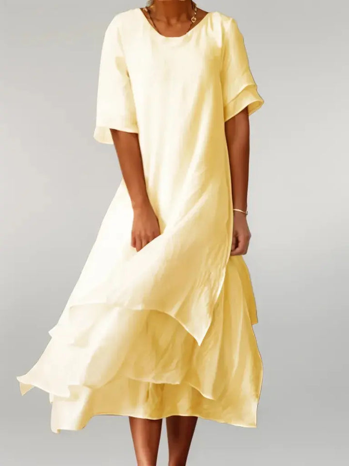 Maya Dress with Elegant Ruffles Jasmine's Boutique Australia