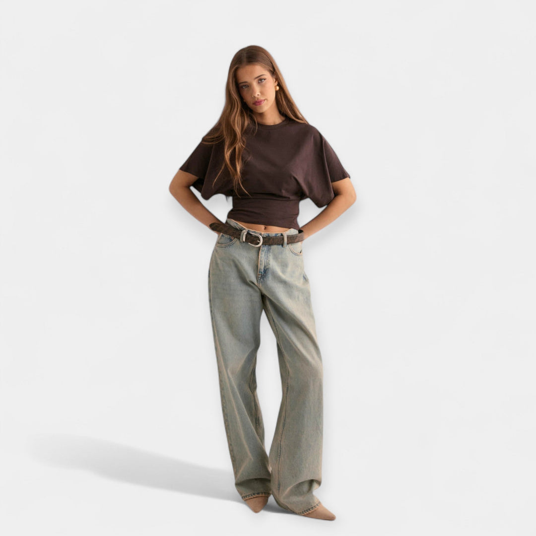 Blouse with Comfortable Wide Sleeves Jasmine's Boutique Australia