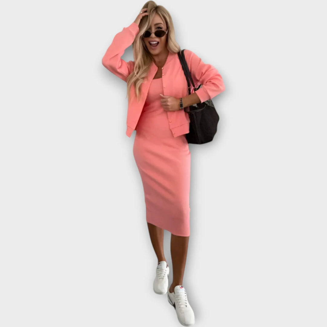 2-Piece Set with Dress & Blazer Jasmine's Boutique Australia