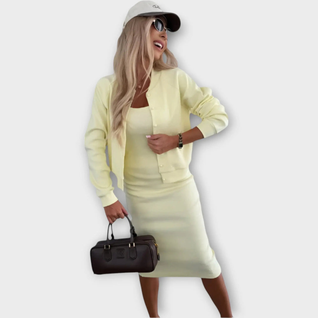 2-Piece Set with Dress & Blazer Jasmine's Boutique Australia