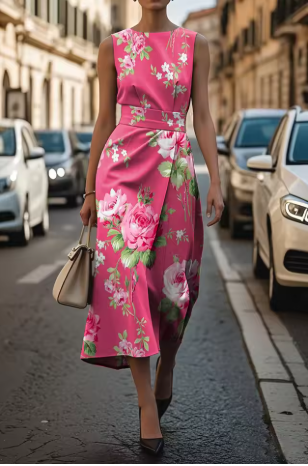 Amy - Geometric Dress Jasmine's Boutique Australia