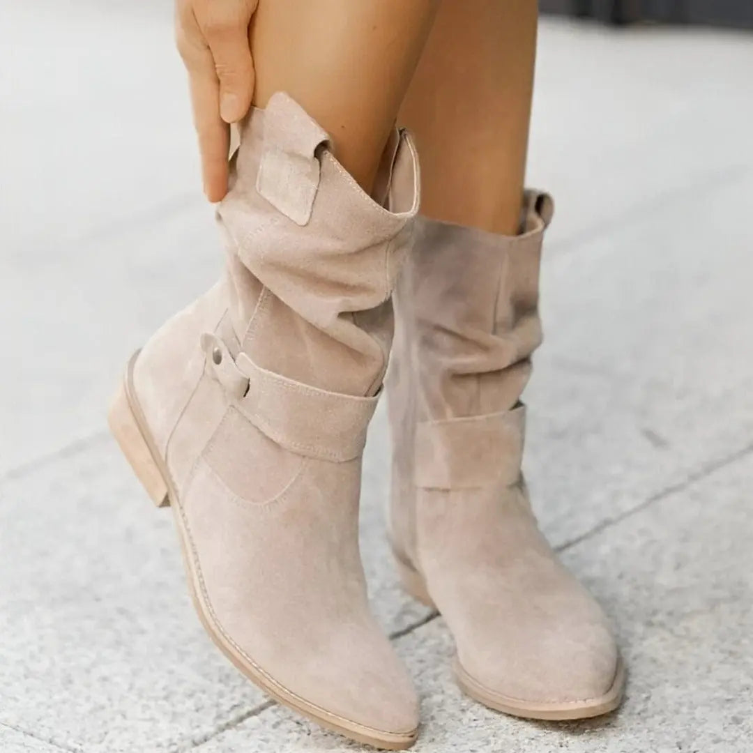 Sandstone Suede Slouch Boots Jasmine's Boutique Australia
