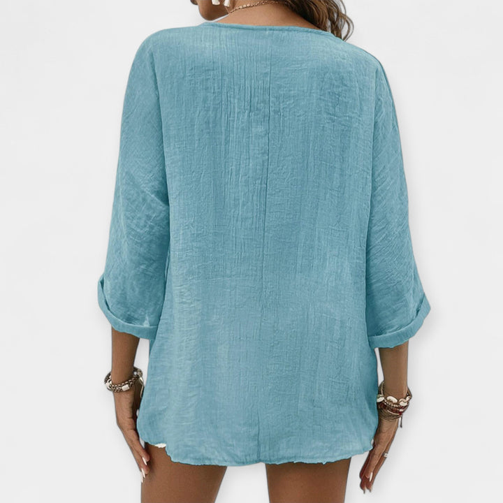 Linen T-Shirt Jasmine's Boutique Australia